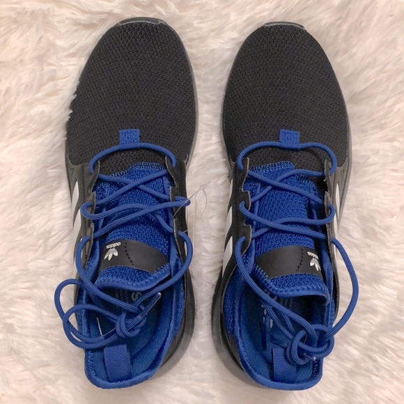 Brand New adidas Originals X_PLR Black & Blue Sneakers - Picture 2 of 9
